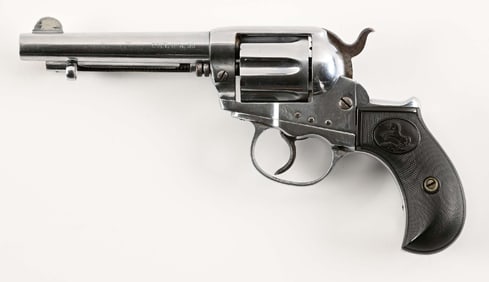 (C) COLT MODEL 1877 LIGHTNING DOUBLE ACTION REVOLVER.