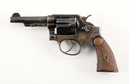 (C) PRE-WAR SMITH & WESSON MILITARY & POLICE MODEL OF 1905 .38 SPECIAL DOUBLE ACTION REVOLVER.