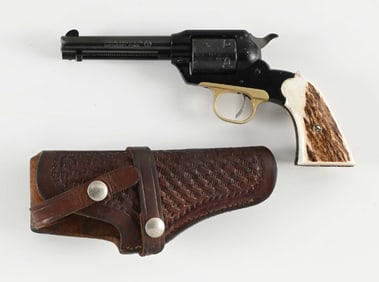 (C) RUGER BEARCAT SINGLE ACTION REVOLVER.
