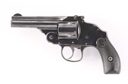 (C) HARRINGTON & RICHARDSON BREAK TOP DOUBLE ACTION REVOLVER.