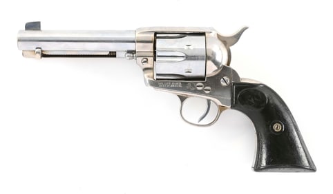 (C) COLT SINGLE ACTION ARMY REVOLVER (1899).