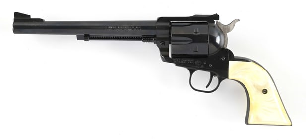 (C) EARLY PRODUCTION RUGER BLACKHAWK SINGLE ACTION REVOLVER.