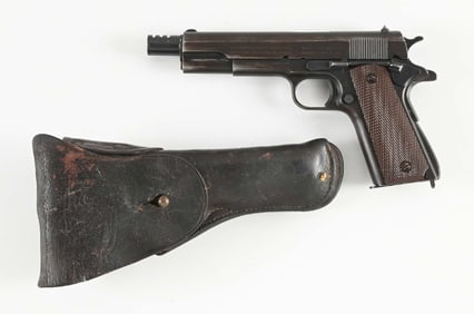 (C) WORLD WAR II REBUILT COLT MODEL 1911 ARMY SEMI-AUTOMATIC PISTOL (1918).