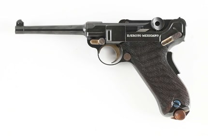 (C) 1900 DWM COMERCIAL LUGER WITH "EJERCITO MEXICANO".