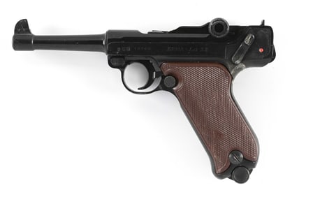 (C) ERMA WERKE LA 22 SEMI-AUTOMATIC PISTOL.