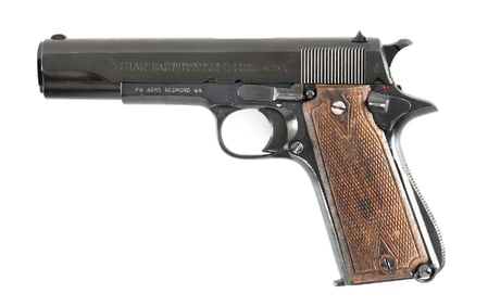 (C) SCARCE WWII BUGARIAN CONTRACT STAR MODEL B 9MM SEMI-AUTOMATIC PISTOL.