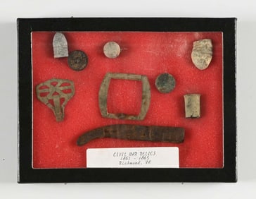 LOT OF CIVIL WAR RELICS