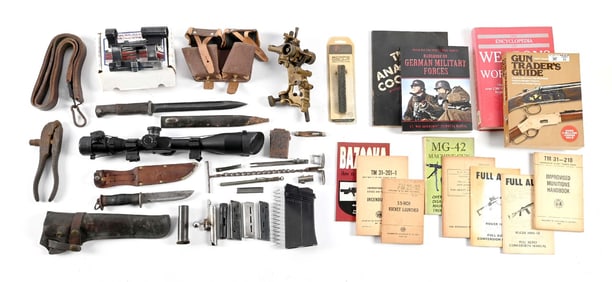 LARGE LOT OF FIREARMS RELATED ACCESSORIES.