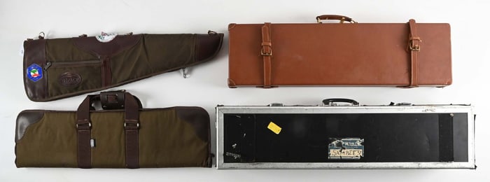 LOT OF 4 LONG GUN CASES.