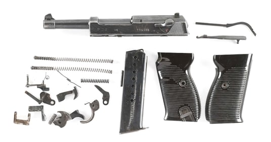 LOT OF WALTHER P-38 PARTS