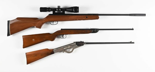 LOT OF 3: AIR RIFLES.