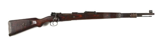 (C) STEYR-DAIMLER-PUCH K98 8MM MAUSER BOLT ACTION RIFLE.