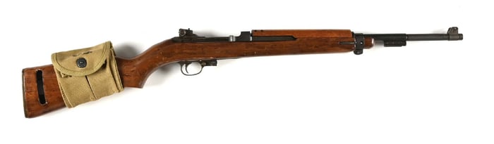 (C) INLAND M1 CARBINE SEMI AUTOMATIC RIFLE..