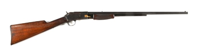 (A) COLT SMALL FRAME LIGHTNING SLIDE ACTION .22 RF RIFLE.