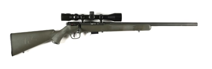 (M) SAVAGE MODEL 93R17 .17 HMR BOLT ACTION SPORTING RIFLE.