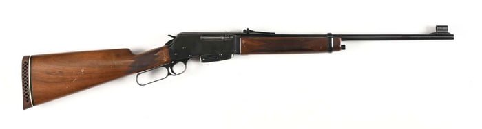 (C) BELGIAN BROWNING BLR LEVER ACTION RIFLE IN .308 WINCHESTER.