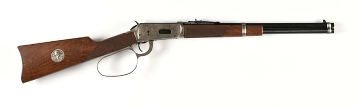 (M) WINCHESTER MODEL 94 JOHN WAYNE COMMEMORATIVE LEVER ACTION RIFLE.