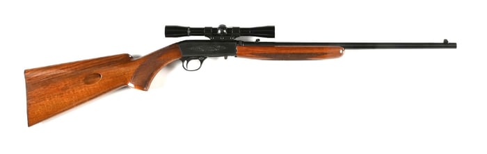 (C) BROWNING BL-22 SEMI-AUTOMATIC RIFLE.