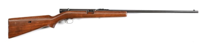 (C) WINCHESTER MODEL 74 SEMI-AUTOMATIC RIFLE IN .22 SHORT.