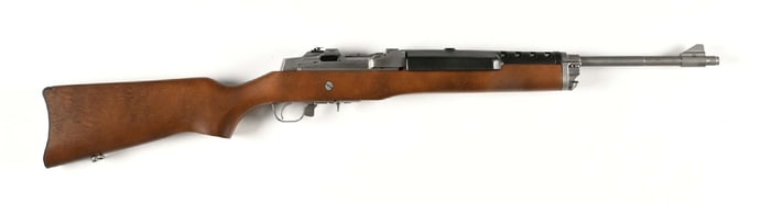 (M) RUGER MINI-14 SEMI-AUTOMATIC RIFLE.