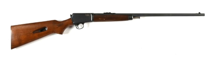 (C) WINCHESTER MODEL 63 SEMI-AUTOMATIC RIFLE (1957).