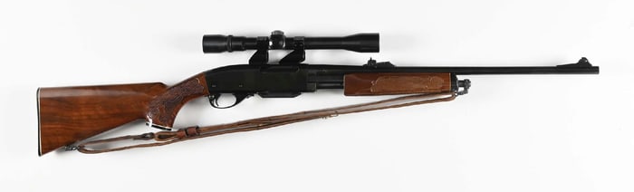 (M) REMINGTON MODEL 760 SLIDE ACTION RIFLE.