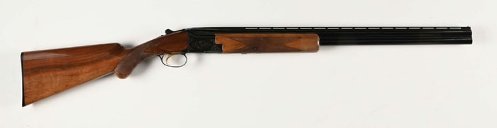 (C) BROWNING LIGHTNING 12 GAUGE OVER UNDER SHOTGUN.
