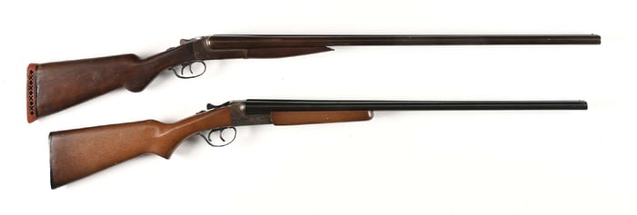(M) LOT OF 2: SHERIDAN KNOCKABOUT AND A WESTPOINT 911 SIDE BY SIDE SHOTGUN.