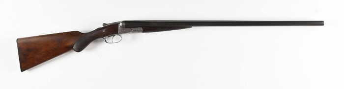 (C) A.H. FOX A GRADE 12 GAUGE SIDE BY SIDE SHOTGUN.