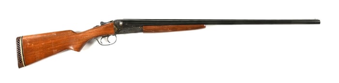 (C) STEVENS MODEL 311 20 BORE SIDE BY SIDE SHOTGUN.