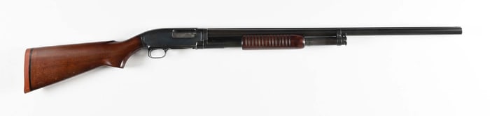 (C) WINCHESTER MODEL 12 SUPER SPEED SUPER X 12 GAUGE SLIDE ACTION SHOTGUN.