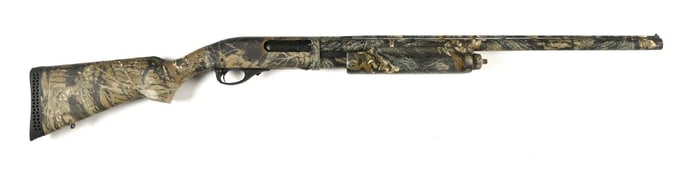 (M) REMINGTON MODEL 870 SUPER MAGNUM 12 GAUGE SLIDE ACTION SHOTGUN.