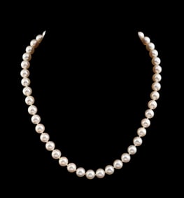 CULTURED PEARL STRAND NECKLACE