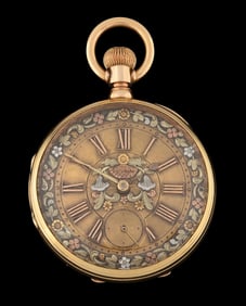 18K GOLD TIFFANY & CO. O/F POCKET WATCH.