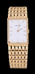 14K GOLD MOVADO WRISTWATCH.