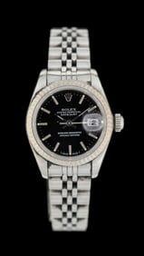 ROLEX DATEJUST REF. 69174 W/ BOX & PAPERS, C. 1988