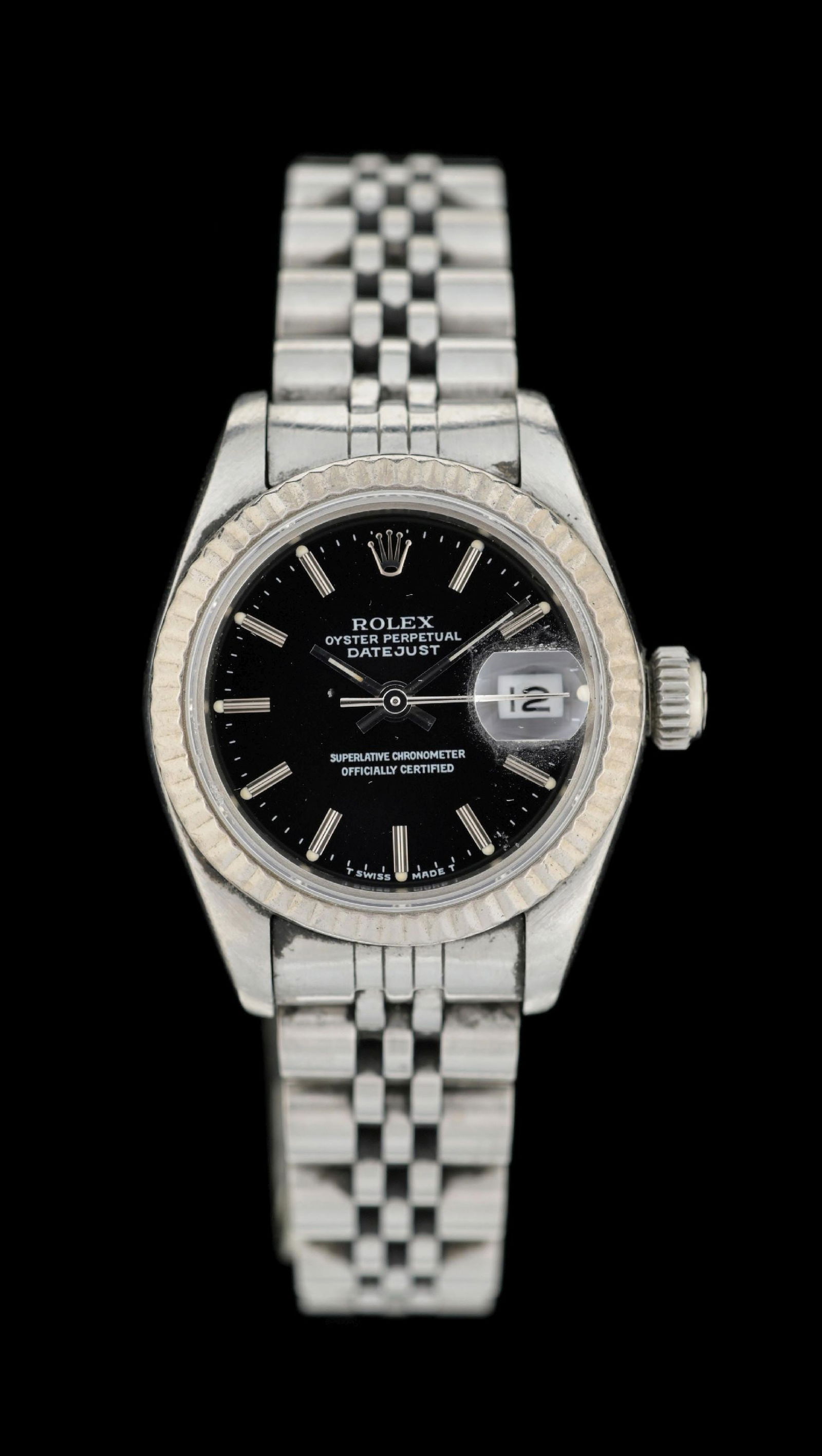 ROLEX DATEJUST REF. 69174 W/ BOX & PAPERS, C. 1988 (1 of 6)