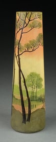 LEGRAS ART DECO GLASS VASE