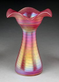 KRALIK IRIDESCENT ART GLASS VASE