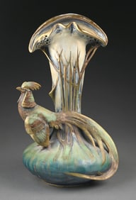 AMPHORA PHEASANT VASE