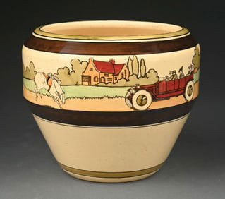 ROSEVILLE TOURIST 7" JARDINIERE