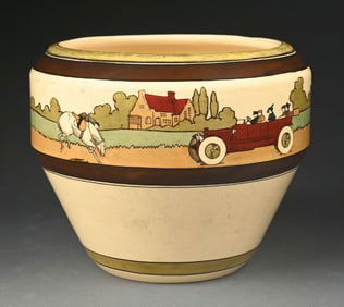 ROSEVILLE TOURIST JARDINIERE