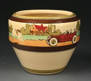 ROSEVILLE TOURIST 7" JARDINIERE