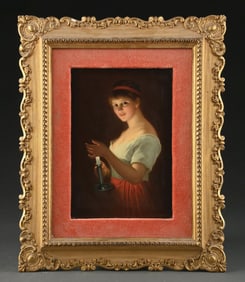 KPM PORCELAIN PORTRAIT