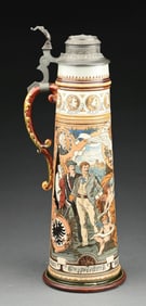 METTLACH 2126 SYMPHONIA CERAMIC BEER STEIN