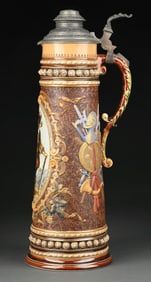 METTLACH TRUMPETER NO. 1562