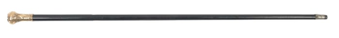 ANTIQUE CALIFORNIA GOLD RUSH GOLD CANE
