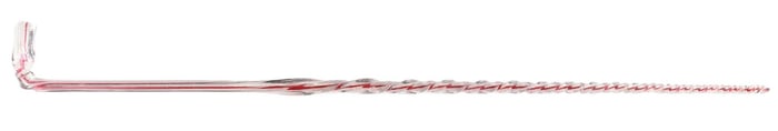 EARLY BLOWN GLASS SPIRAL CANE