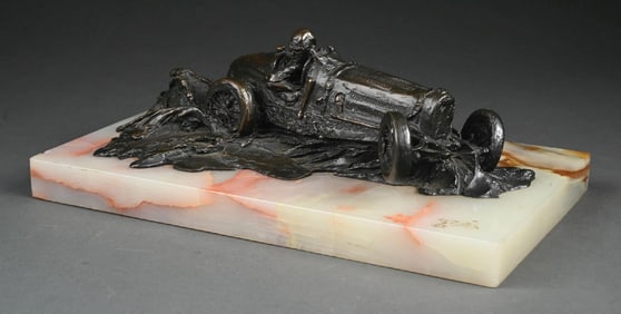 LAWRENCE BRAUN BRONZE SCULPTURE