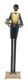 BLACK AMERICANA CANE STAND